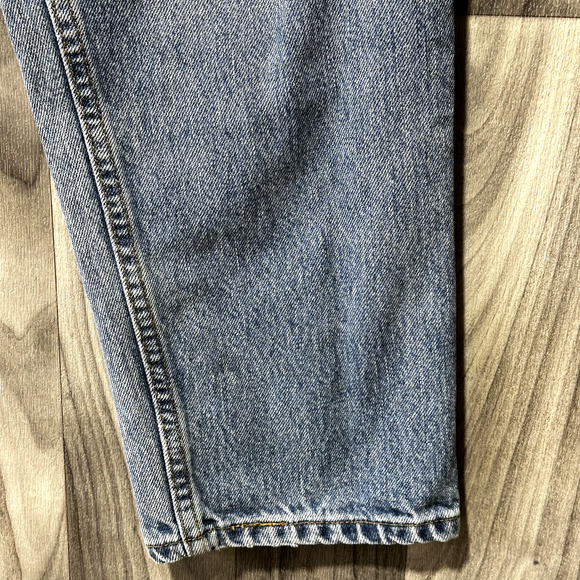 Levis Jeans Women’s 12M Blue 550 Relaxed, Tapered Denim - Picture 5 of 12